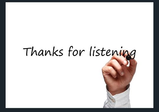 תודה על ההקשבה